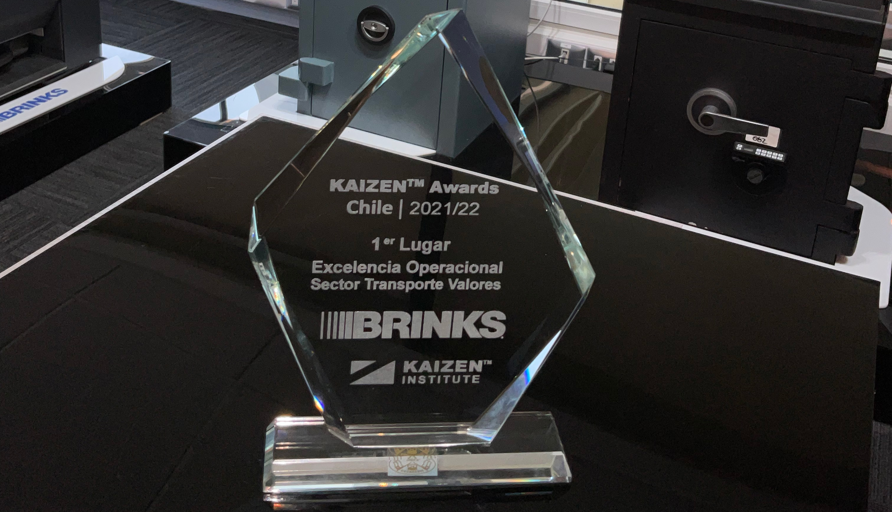 Brink’s Chile fue reconocida en la tercera edición de los Premios Kaizen Chile 2021-2022, organizado por Kaizen Institute Consulting Group.